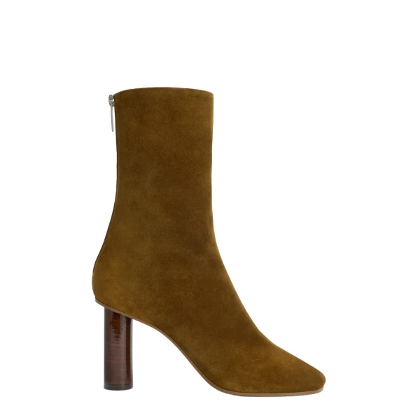 Paris Texas Alice 85 Ankle Boots in Tundra Suede