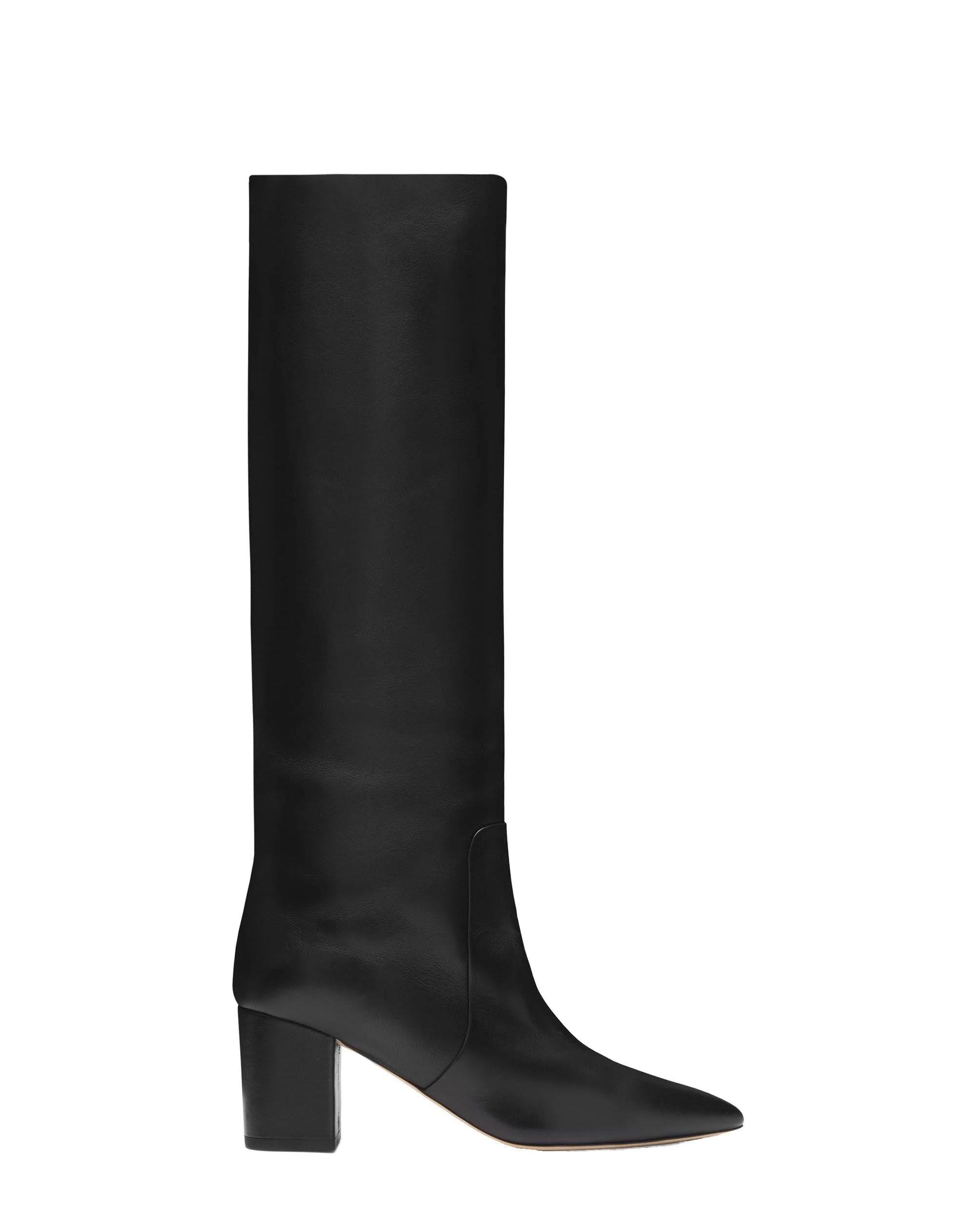 Paris Texas Anja 70 Boots in Black | Luxury Shoes Paris Texas Anja 70 Boots in Black Leather
