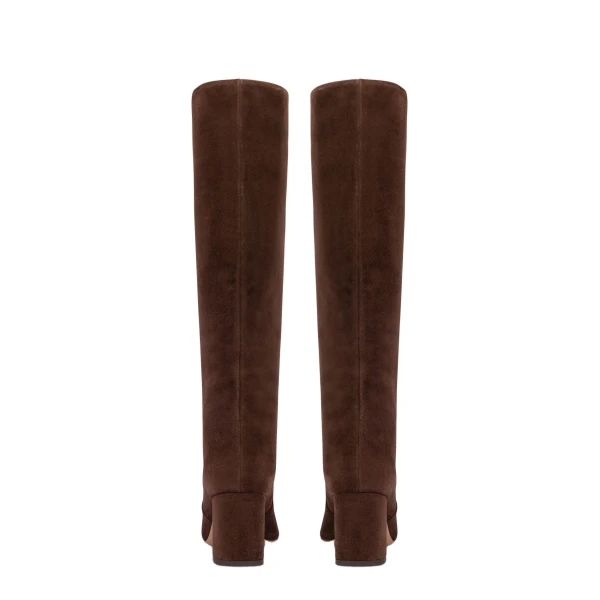 Anja 70 Boots in Cioccolato Suede - Image 4