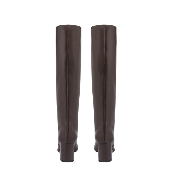 Anja 70 Boots in Ebano Leather - Image 4