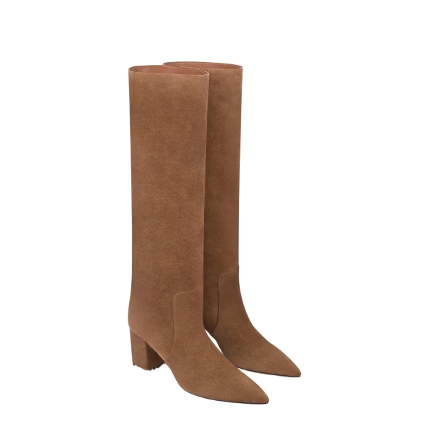 Anja 70 Boots in Sigaro Suede - Image 2