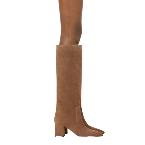 Anja 70 Boots in Sigaro Suede - Image 6