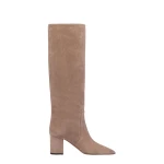Paris Texas Anja 70 Boots in Taupe Suede