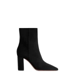 Paris Texas Anja 85 Ankle Boots in Black Suede