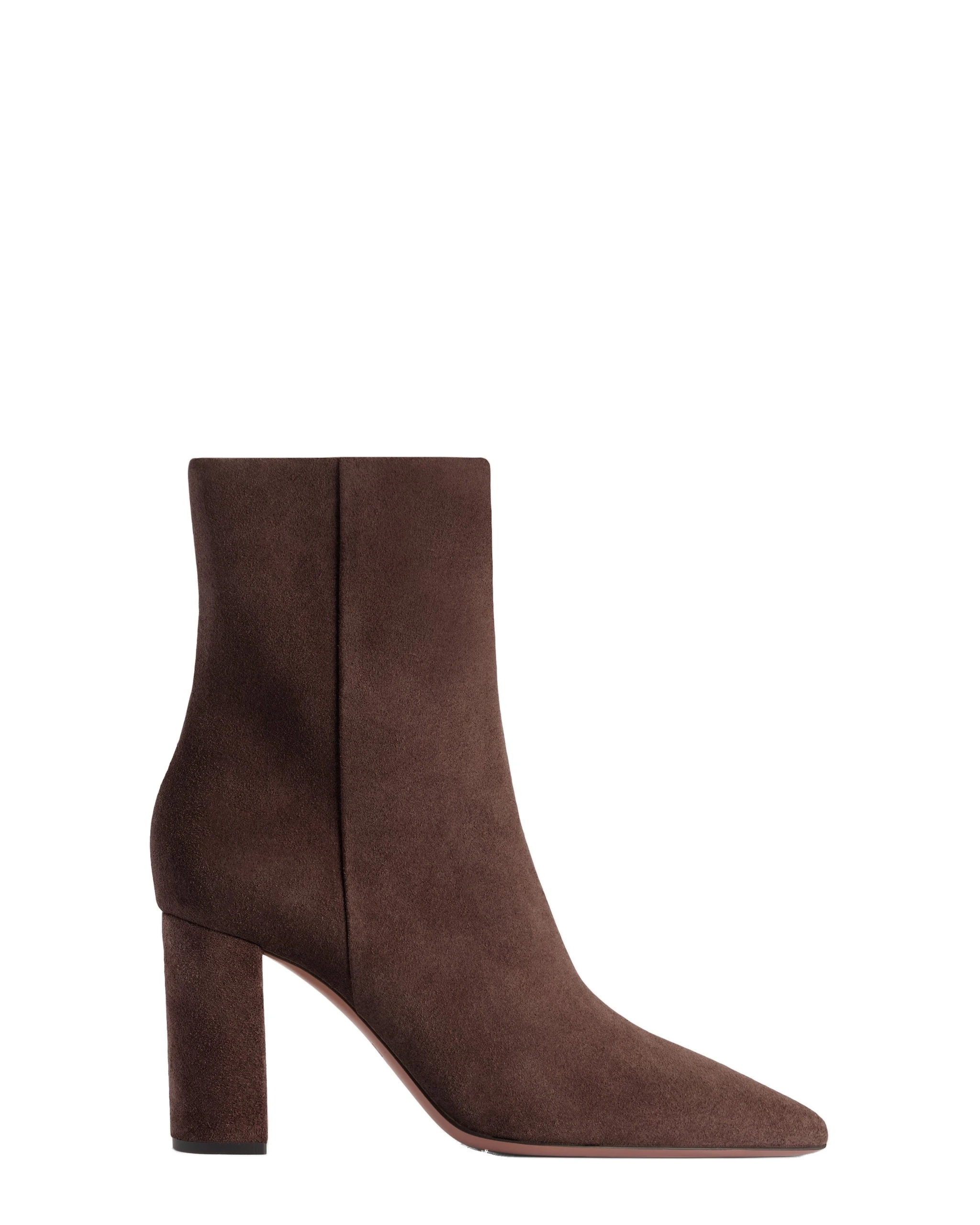Paris Texas Anja 85 Ankle Boots in Cioccolato | Luxury Shoes Paris Texas Anja 85 Ankle Boots in Cioccolato Suede