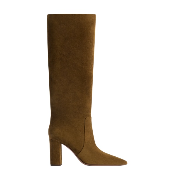 Paris Texas Anja 85 Boots in Tundra Suede