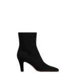 Paris Texas Belle 75 Ankle Boots in Black Suede