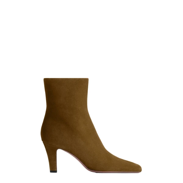 Paris Texas Belle 75 Ankle Boots in Tundra Suede