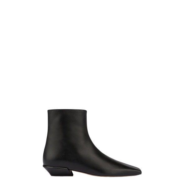 Paris Texas Bettina 25 Ankle Boots in Black Leather PX1561XVT01