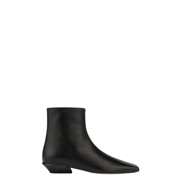 Paris Texas Bettina 25 Ankle Boots in Black Leather PX1561XVT01