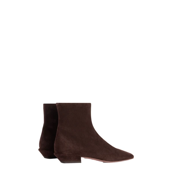 Bettina 25 Ankle Boots in Cioccolato Suede - Image 3