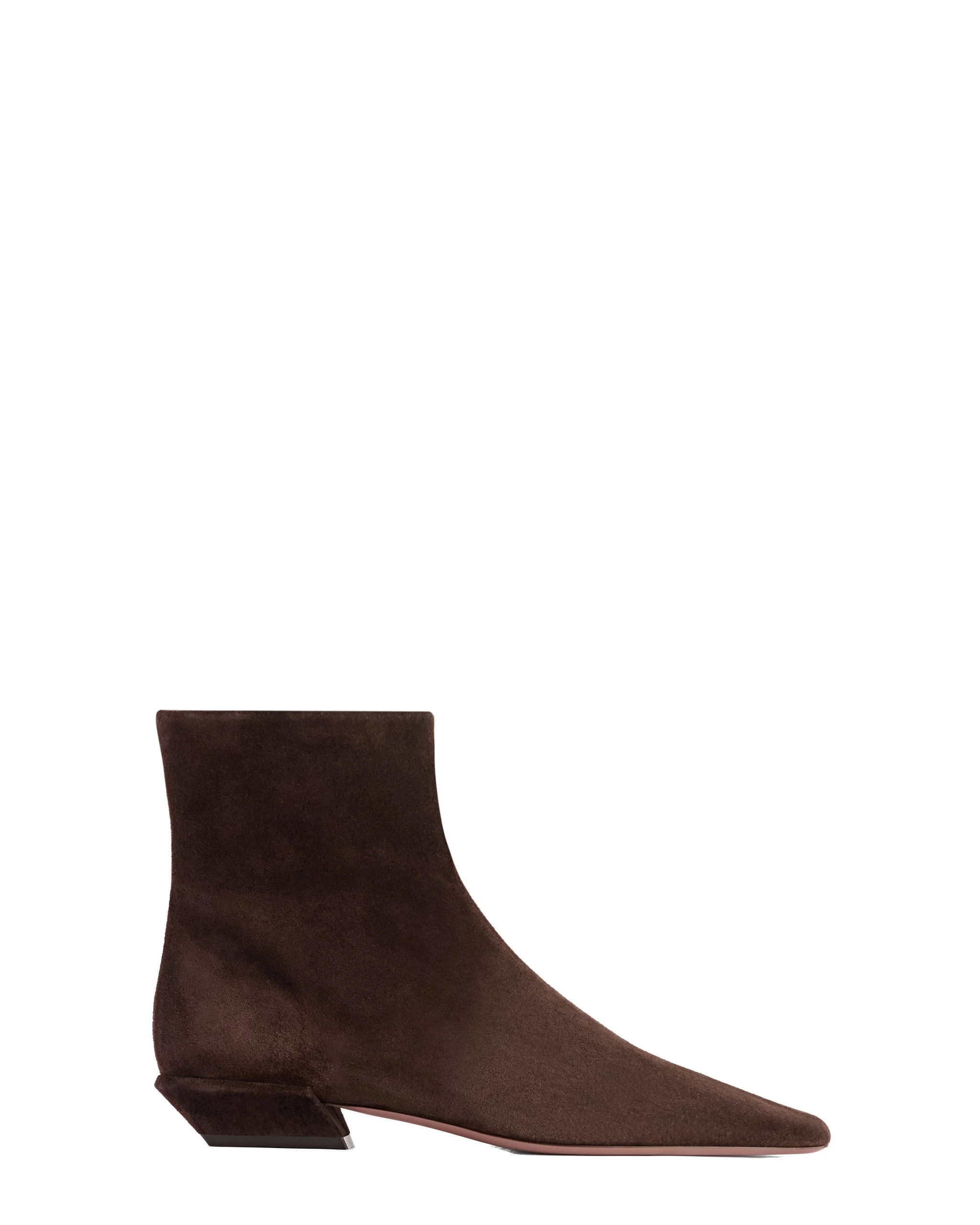 Paris Texas Bettina 25 Ankle Boots in Cioccolato | Luxury Shoes Paris Texas Bettina 25 Ankle Boots in Cioccolato Suede