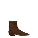 Paris Texas Bettina 25 Ankle Boots in Ebony Suede