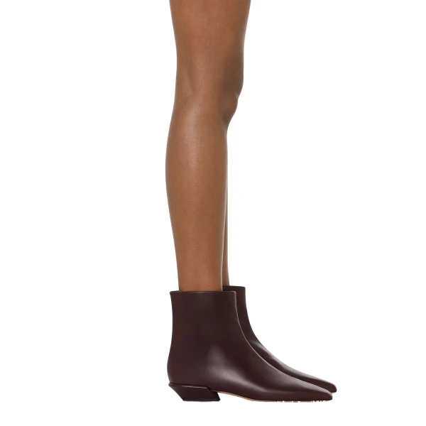 Bettina 25 Ankle Boots in Mocha Leather - Image 6