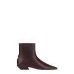 Paris Texas Bettina 25 Ankle Boots in Mocha Leather