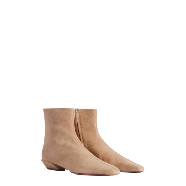 Bettina 25 Ankle Boots in Taupe Suede - Image 2