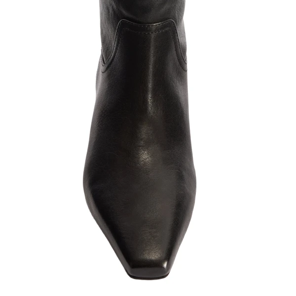 Bettina 25 Boots in Black Leather PX1363XFTWX - Image 5