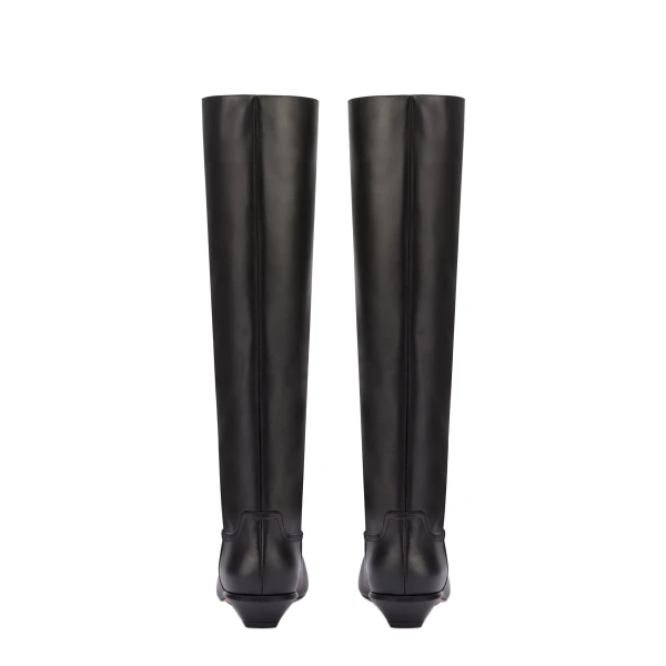 Bettina 25 Boots in Black Leather PX1363XVT01 - Image 4