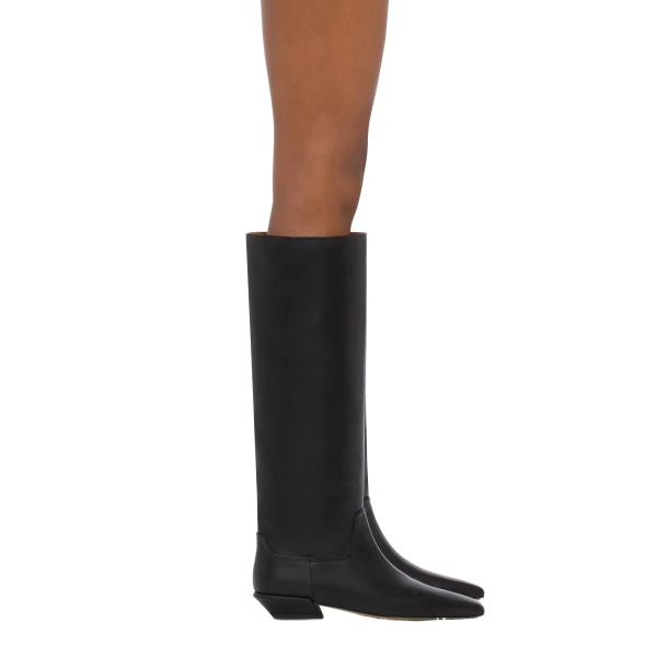 Bettina 25 Boots in Black Leather PX1363XVT01 - Image 6