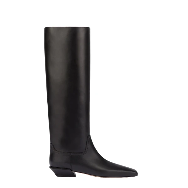 Paris Texas Bettina 25 Boots in Black Leather PX1363XVT01
