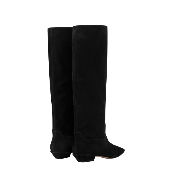 Bettina 25 Boots in Black Suede - Image 3