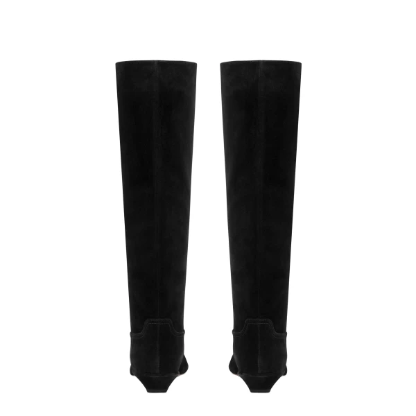 Bettina 25 Boots in Black Suede - Image 4