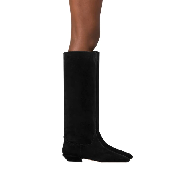 Bettina 25 Boots in Black Suede - Image 6
