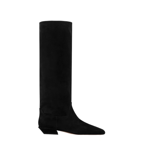 Paris Texas Bettina 25 Boots in Black Suede