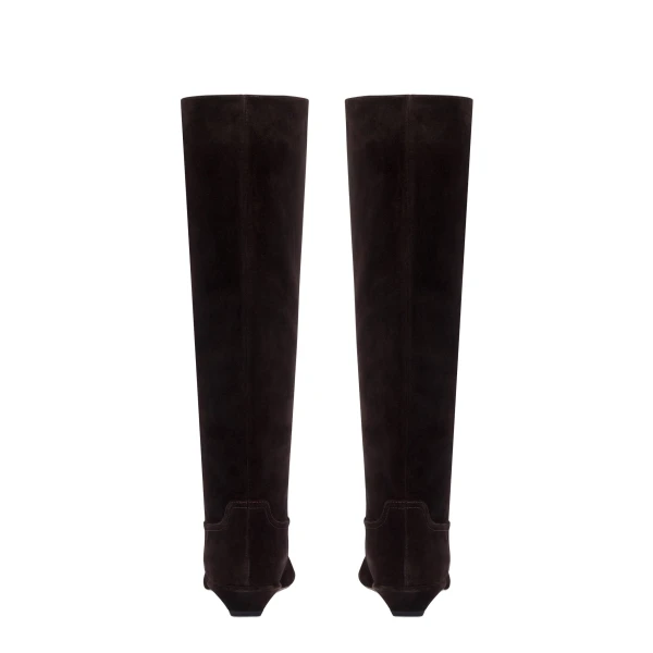 Bettina 25 Boots in Ebano Suede - Image 4