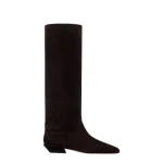 Paris Texas Bettina 25 Boots in Ebano Suede