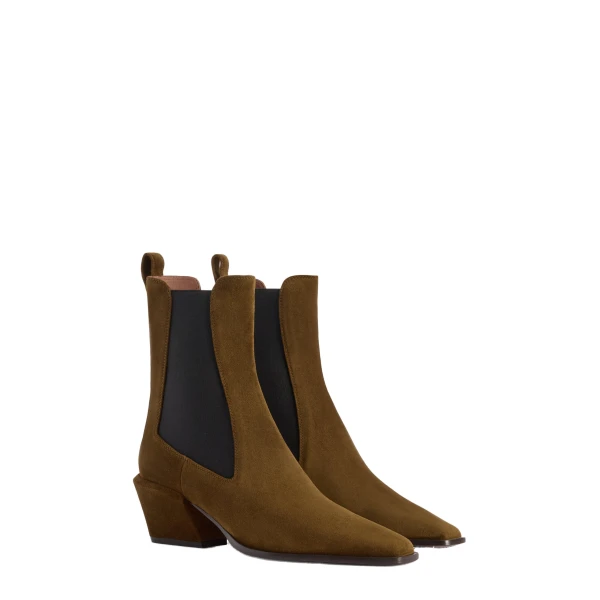 Bettina 50 Ankle Boots in Tundra Suede - Image 2