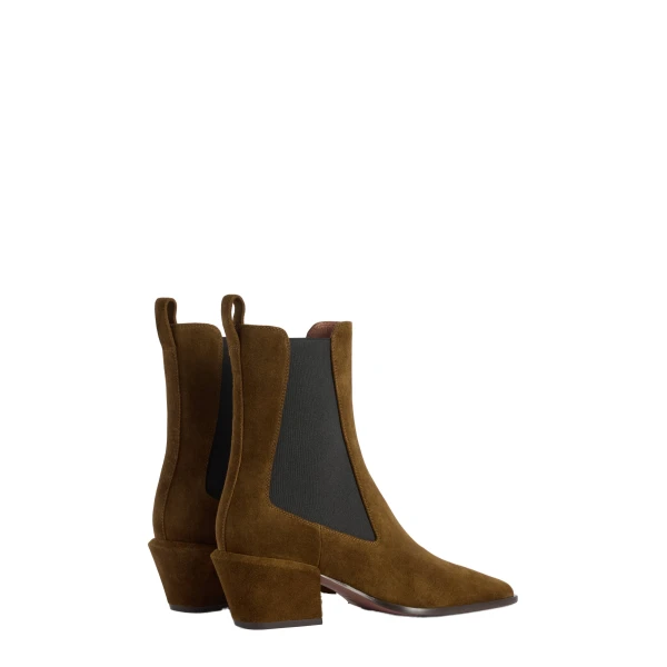 Bettina 50 Ankle Boots in Tundra Suede - Image 3