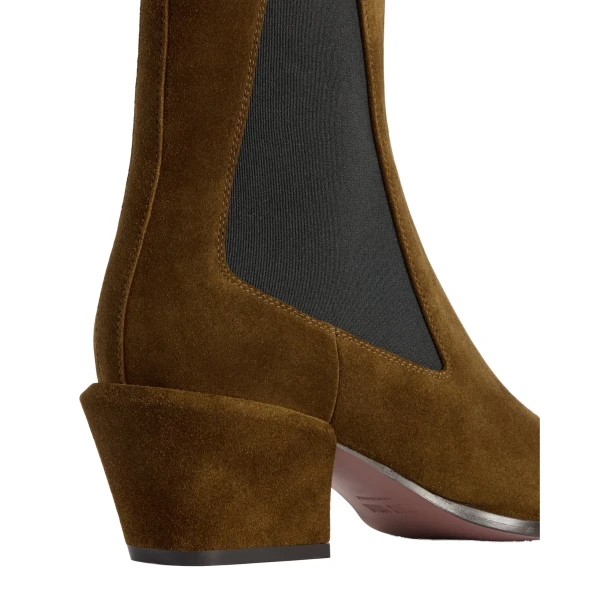 Bettina 50 Ankle Boots in Tundra Suede - Image 4