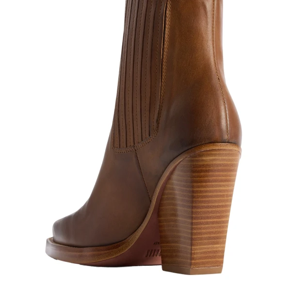 Dallas 100 Ankle Boots in Cuoio Leather - Image 4