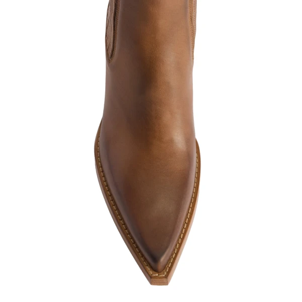 Dallas 100 Ankle Boots in Cuoio Leather - Image 5