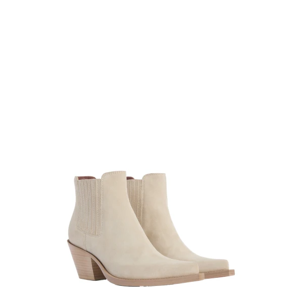 Dallas 60 Ankle Boots in Angora Suede - Image 2