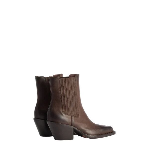 Dallas 60 Ankle Boots in Ebano Leather - Image 3