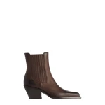 Paris Texas Dallas 60 Ankle Boots in Ebano Leather