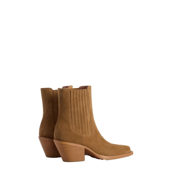 Dallas 60 Ankle Boots in Sigaro Suede - Image 3