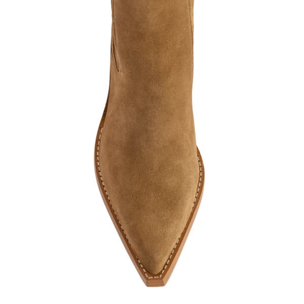 Dallas 60 Ankle Boots in Sigaro Suede - Image 5