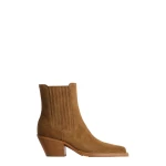 Paris Texas Dallas 60 Ankle Boots in Sigaro Suede