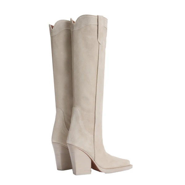 El Dorado 100 Boots in Angora Suede - Image 3