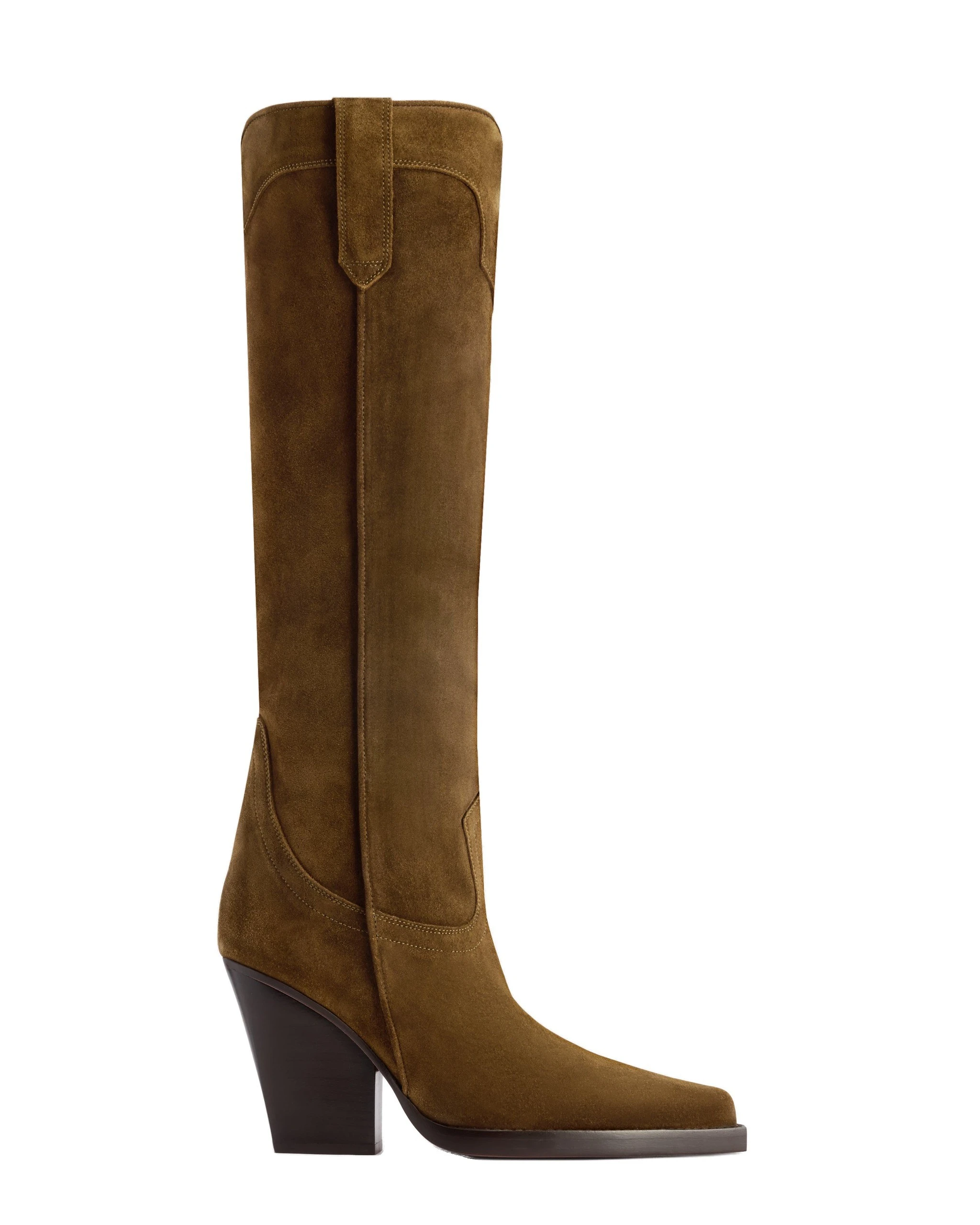 Paris Texas El Dorado 100 Boots in Tundra | Luxury Shoes Paris Texas El Dorado 100 Boots in Tundra Suede