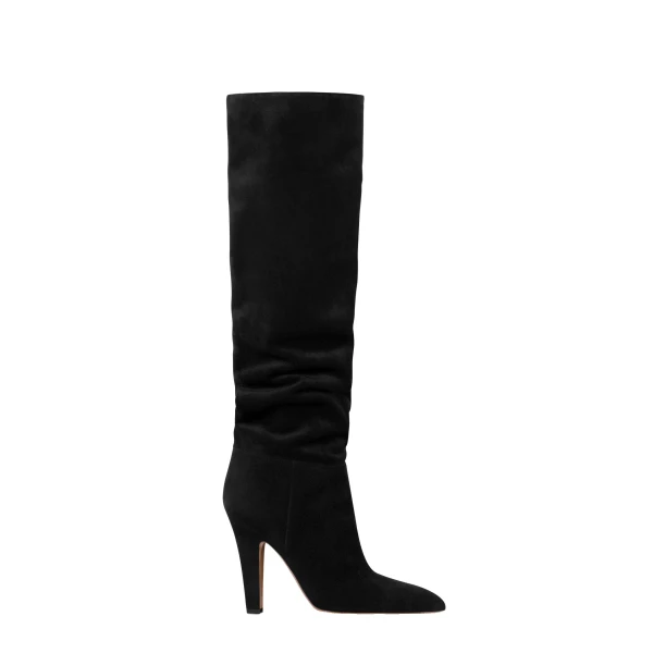 Paris Texas Elsa 100 Boots in Black Suede