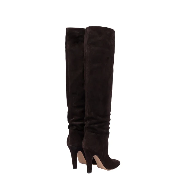 Elsa 100 Boots in Ebano Suede - Image 3