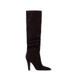 Paris Texas Elsa 100 Boots in Ebano Suede