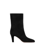 Paris Texas Elsa 75 Ankle Boots in Black Suede
