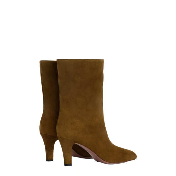 Elsa 75 Ankle Boots in Tundra Suede - Image 3