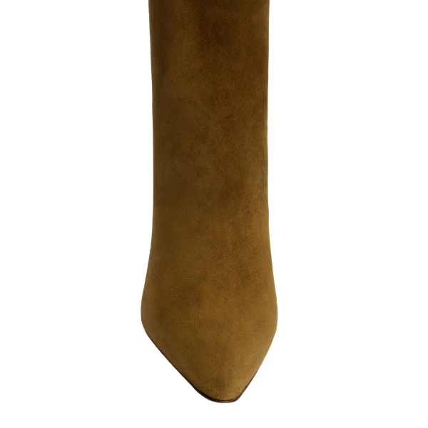 Elsa 75 Ankle Boots in Tundra Suede - Image 5