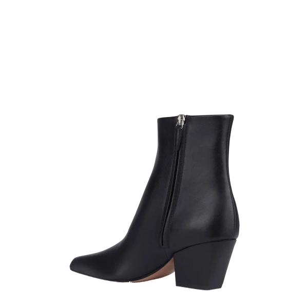 Jane 60 Ankle Boots in Black Leather PX1194XVT01 - Image 5